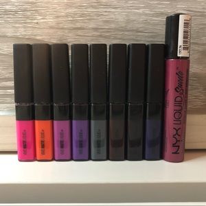 Maybelline and Nyx Liquid Lipstick Bundle